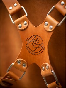 Karig, Dual Camera Harness / Strap in Full Grain Buffalo Leather - Etsy