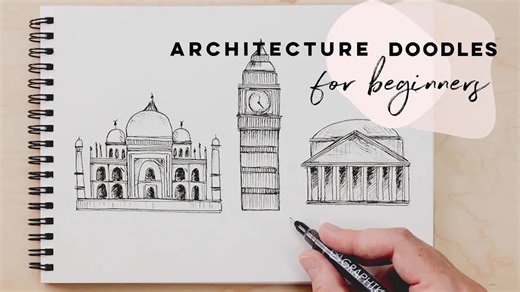 How To Draw Buildings More Architecture Doodles