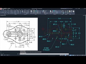 Press Base 2D Drawing In AutoCAD | Press Base In AutoCAD 2D | #4