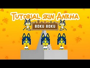 Tutorial skin ANKHA Boku Boku 🐱 || Tutorial Boku Boku