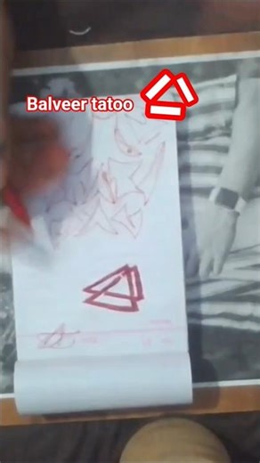 balveer tatoo#balveer Jadu#viral reel#viral short#Diwali viral video