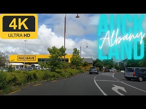 Auckland Drive | Greenhithe to Albany | North Shore | 4K