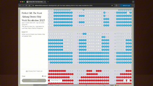 2.1K views · 13 reactions | Here's how to get your "The Perfect Gift" 2025 Holy Week Recollection tickets. Watch this video. Come and receive the gift of faith, healing, and hope. Tickets are LIMITED—reserve yours now at www.fadhwr2025.com before they’re gone! | Feast Bellevue | Facebook