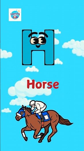 H Phonics Song 🎩🐎 | ABC Learning for Kids | Fun Alphabet Song