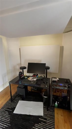 Completed Studio Treatment A room isn’t finished just because panels are on the walls. Acoustic treatment is done when the room is controlled enough to support the work happening in it. That means reflections are under control, low-frequency buildup is managed, and the room no longer adds problems that interfere with recording or mixing. At that point, you’re hearing the room consistently and you’re not having to work around it while you’re working. Adding more treatment beyond that point doesn’