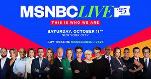 'MSNBC Live '25' set for New York City in October