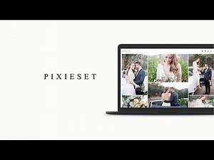 PIXIESET - Deliver your DIGITAL PHOTOS to clients in PRIVATE GALLERIES