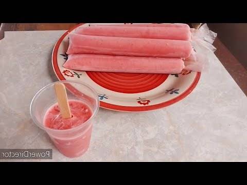 MARCIANOS Y CHUPETES CREMOSITOS DE YOGUR Y FRUTAS FRESCAS RAPIDÍSIMO,FACILÍSIMO,DELICIOSÍSIMO