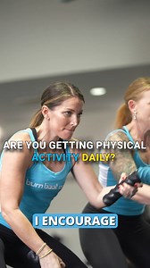 Listen to our latest podcast episode with Morgan Kline & Devan Kline as they share the importance of daily movement 🎧 Speaking of staying active, what’s your goal for Camps this week? | Burn Boot Camp