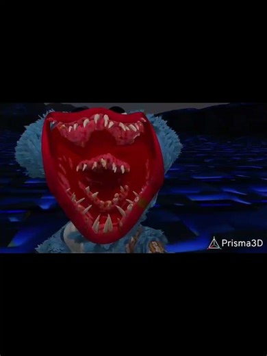 Huggy Wuggy jump, scare animation ￼