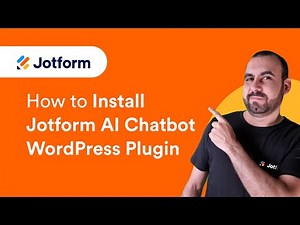 How to Install Jotform AI Chatbot WordPress Plugin (Updated)