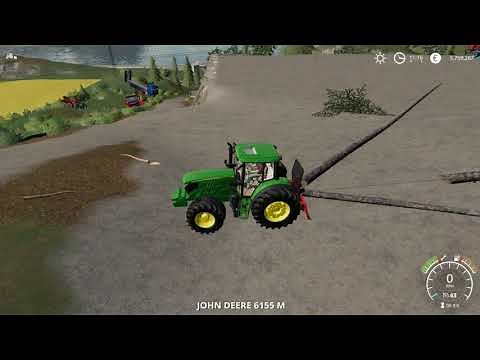 Farming Simulator 19. How to use the Tajfun winch.