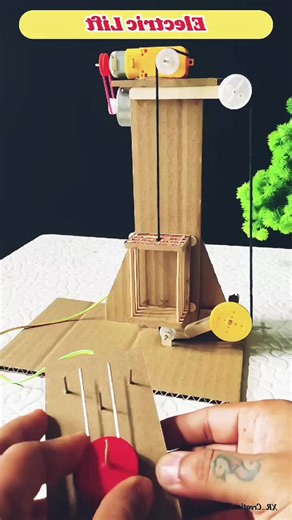 Electric Lift Project Using DC Motor