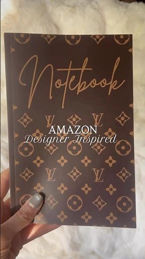 Amazon Designer-Inspired Notebook 📌Shop Here ⤷