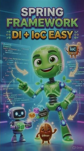 Spring Framework Explained 🚀 DI & IoC Most Devs Still Get Wrong#shorts #java #javainterview