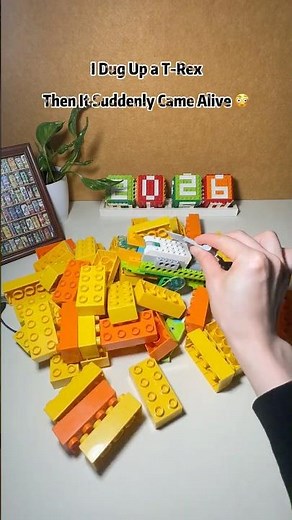 I Dug Up a T-Rex—Then It Suddenly Came Alive ! | Fun LEGO Engineering & Coding