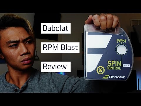 Why is this one of the most popular tennis strings EVER? An honest review on the Babolat RPM Blast