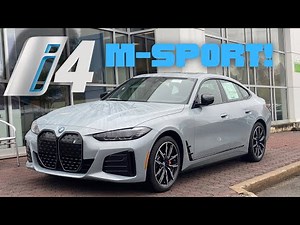Walk Around and Overview: 2023 BMW i4 eDrive40 (BMW’s all-electric Gran Coupe)!