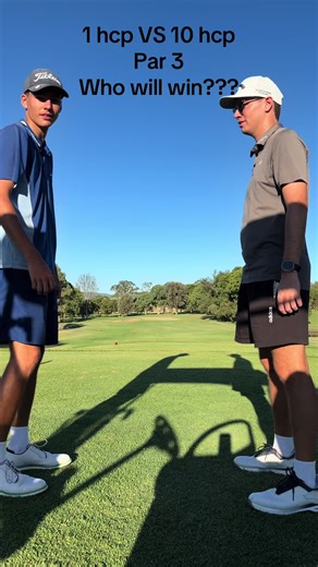 Golf Challenge: 1 HCP vs 10 HCP on Par 3