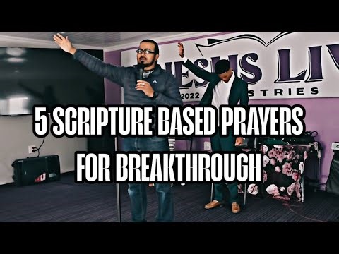 5 POWERFUL SCRIPTURE PRAYERS FOR BREAKTHROUGH (PRAY ALONG) | Evangelist Gabriel Fernandes