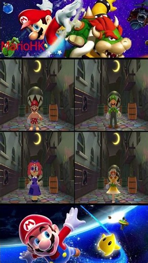 【3DS マリオパーティ100 ミニゲームコレクション】夜の光の恐怖 ★ マリオvsルイージvsラガサvsデイジー 260526#マリオトップ100 #shorts