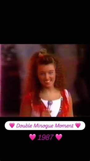 Elle Savage on Instagram: "Ok besties, I’m pulling out the big one for Minoguemas today. 🩷💫🎄 Grab onto your crimper, tease your fringe as high as humanly possible and come with me to 1987 and BOTH Minogue sisters performing together at a Young Talent Time concert. 💫 What is a word that is better than iconic besties? Someone really needs to get me that thesaurus and/or a dictionary for Christmas! 👑🎄 Magical! 💫🩷🎄A very Merry Minoguemas to all and to all a goodnight! #MinogueMonday #Dannii