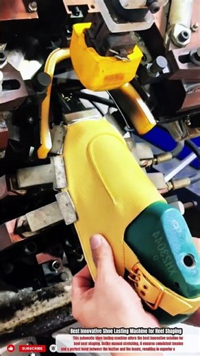 Best Innovative Shoe Lasting Machine for Heel Shaping