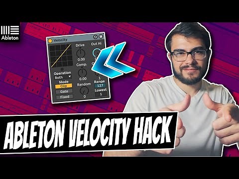 Ableton VELOCITY Hack | How To Randomize Velocity Easily!