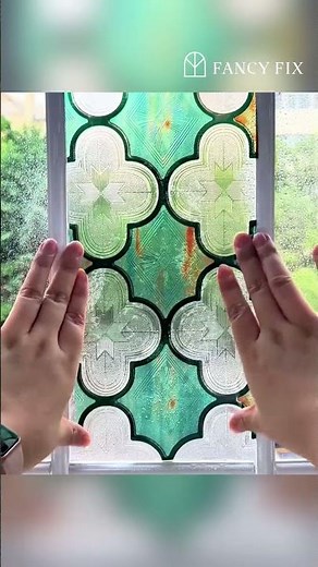 Transform your indoor glass window in just 10 minutes！