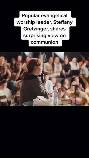 Steffany Gretzinger with a surprising view on Communion. #church #communion #eucharist #bethel #worshipmusic