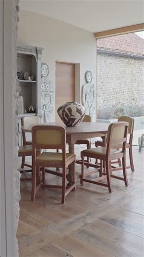 Look inside this meticulously transformed barn conversion #homedecor #architecture