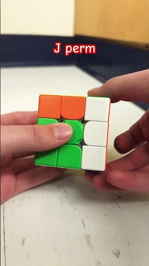 How to do an H perm and a J perm. #cube #subscribe #fyp