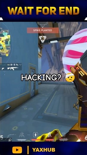 Am I Hacker? crazy flick! #valorant #valorantclips #valorantclutchmoments