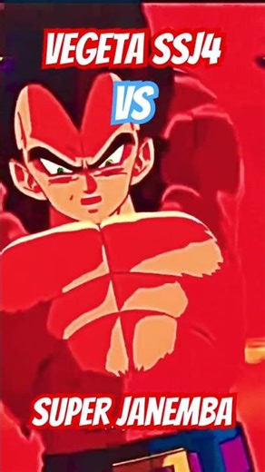 VEGETA SSJ4 VS SUPER JANEMBA!(This Means WAR).