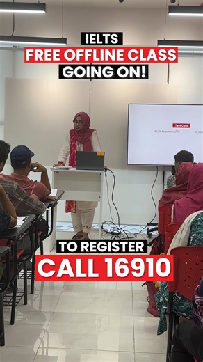 Join a free IELTS class and learn about the IELTS test basics, tips, and tricks for getting ready for the exam. To book your spot click the link in the comments or Call 16910. | 10MS Spoken English