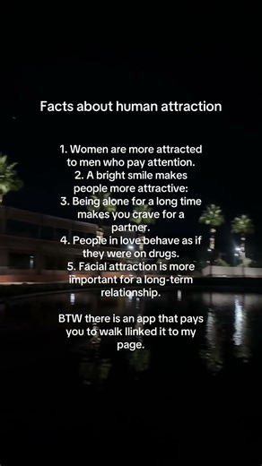 Facts about human attraction
