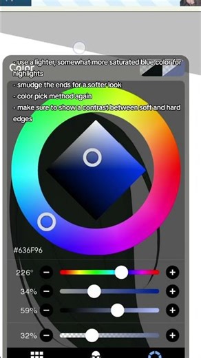 how to color black hair #tutorial #tutorial #arttutorial #coloringtutorial #hair #hairtutorial