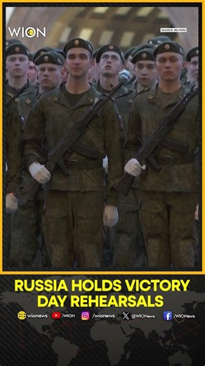 Russia Victory Day 2026: Russia Holds Rehearsal For V-Day Parade | WION Shorts