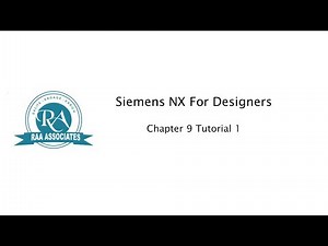 Chapter 9 Tutorial 1 - c09tut1 Siemens NX