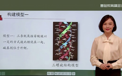 DNA的结构 精品课录制视频