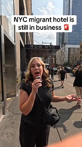 NYC, The Row is still open for migrants …. costing taxpayers millions! No new intakes but migrants are still living in this hotel! #nyc #hotel | Brookerteejones