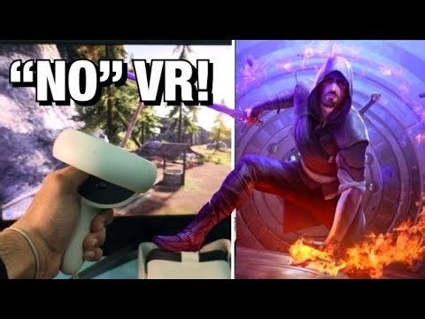 PLAY VR WITHOUT A HEADSET? | PORTAL VR 2.0
