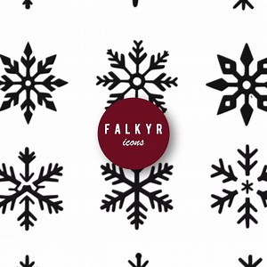 Snowflake Vector, Snowflake PNG, Snowflake Clipart, Snowflake Silhouette, Snow Vector, Christmas Clipart, Christmas Vector Design, Svg, Pdf - Etsy