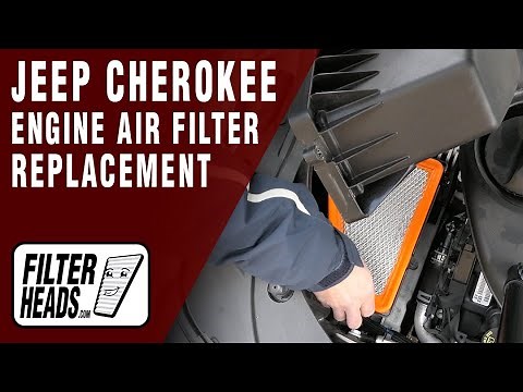 How to Replace Engine Air Filter 2020 Jeep Cherokee 2.4L L4 | AF10025, A21482