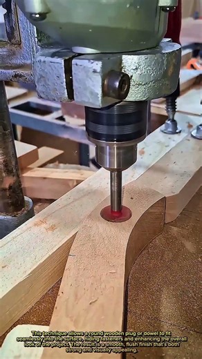 Perfect Wood Joinery Hack Using a Drill Press — Clean & Precise Every Time!
