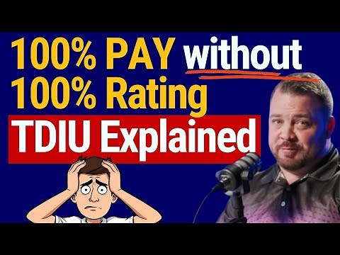 TDIU Explained: How to Get 100% VA Pay Without a 100% Rating