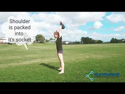 Kettlebell Dead Clean and Press Technique