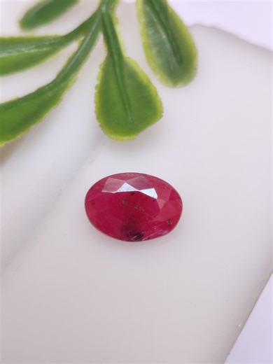 Natural Old Burmese Ruby Gemstone, Untreated Burma Ruby Gemstone, Myanmar Ruby Gems, Old Mine Ruby Gemstone, 9.5×6.7×3.2 Mm, 1.90 Carats - Etsy UK