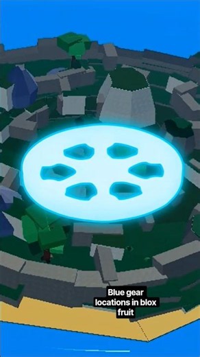 Blue gear locations in blox fruits mirage island #bloxfruits #bloxfruit