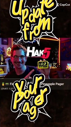 Latest Hak5 WiFi pineapple pager Firmware update 1.0.8 out now